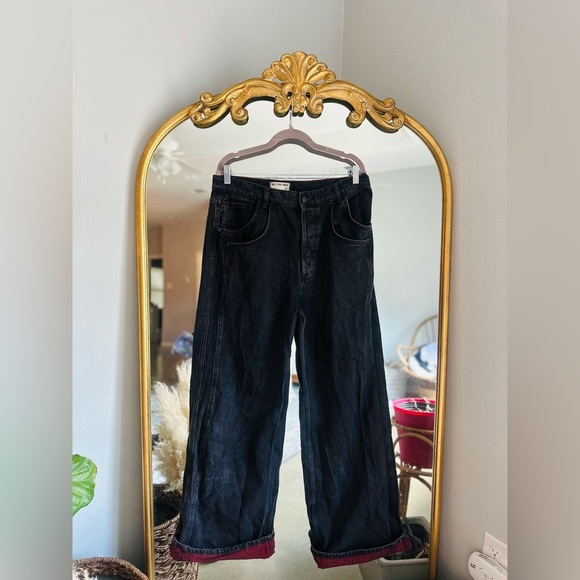 Free people final countdown jeans black jeans size 30 - Picture 2 of 2